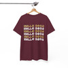Hello 2026 Retro Glitter T Shirt, New Year Aesthetic Graphic Tee, Trendy Unisex T-Shirt S-5XL