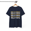 Hello 2026 Retro Glitter T Shirt, New Year Aesthetic Graphic Tee, Trendy Unisex T-Shirt S-5XL