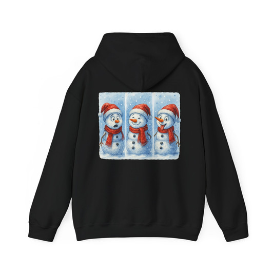 Cute Reindeer Christmas Shirt, Triple Deer Art Tee, Vintage Animal Hoodie S-5XL
