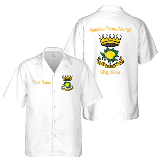 Customized RSS Rose of the Seven Seal Hawaiian Shirt