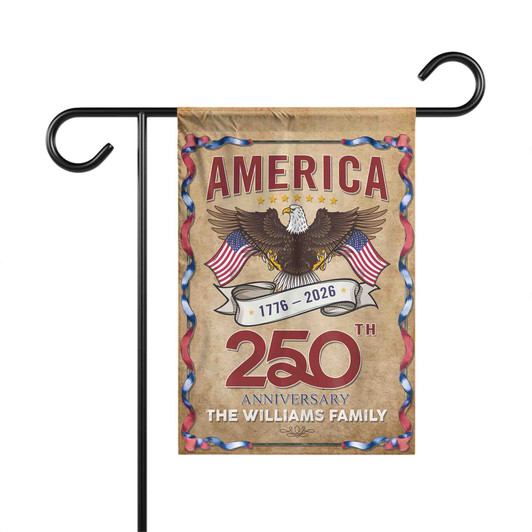 Personalized America 250th Anniversary 1776-2026 Flag