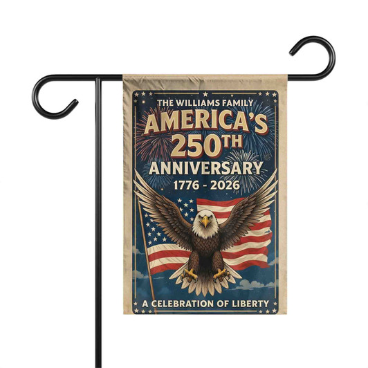 Personalized America’s 250th Anniversary 1776-2026 Flag