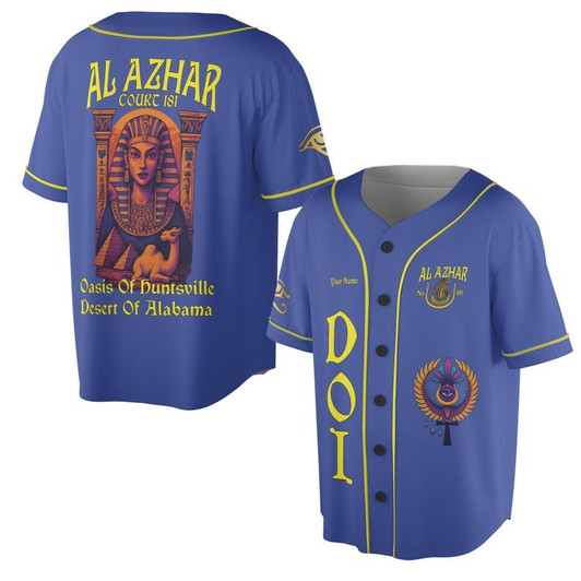 Custom Name DOI Daughters Of Isis Echoes of the Nile AEAONMS Multi Color 3D Baseball Jersey Shirt Size S-5XL