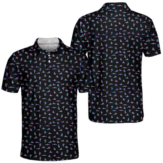 Funny Golf Polo Shirt for Men Women ,Men's Polo Shirt S-5XL