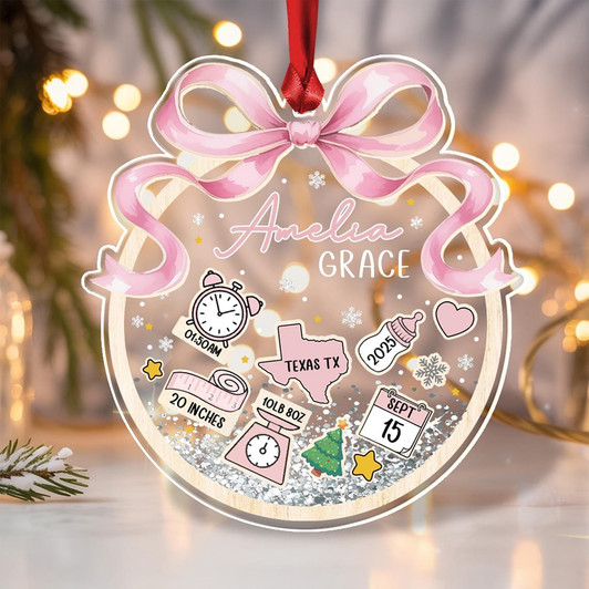 personalized-baby-first-christmas-acrylic-ornament-pink-blue-bow-keepsake