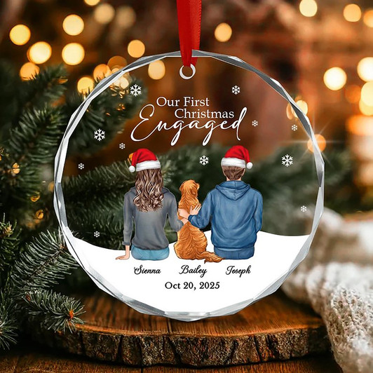 personalized-engagement-glass-ornament-first-christmas-engaged-keepsake-couple-with-dog-gift-1