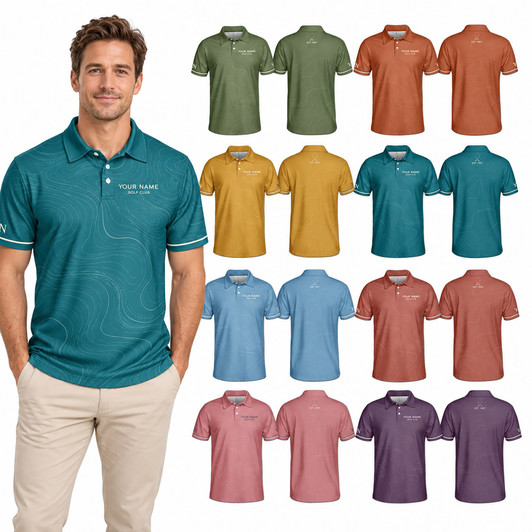personalized-men's-topographic-golf-polo-shirt-custom-name-and-golf-club-modern-contour-line-pattern-1