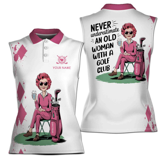 custom-name-skull-rose-golf-sleeveless-women's-polo-shirt-xs-4xl-1