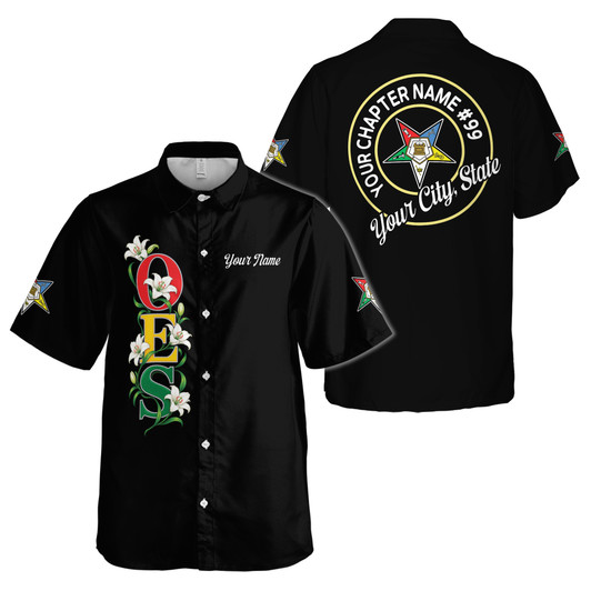 custom-oes-button-down-shirt-floral-eastern-star-design-personalized-chapter-name-and-number-1