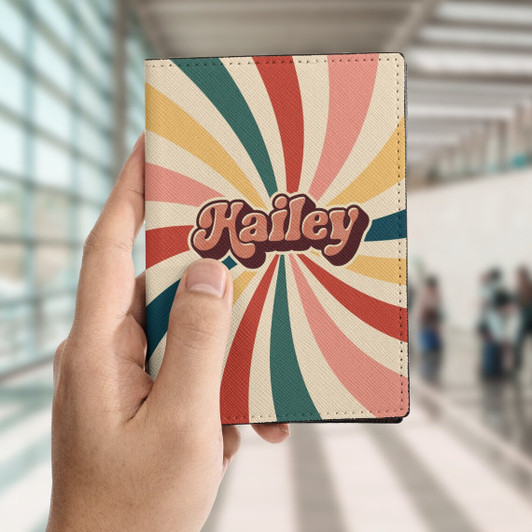 Custom Retro Passport Holder for Women for Men Passport Case Passport Cover