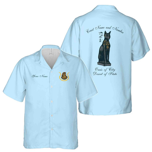 Customized DOI Daughter of Isis Ancient Egypt  Cat Hawaiian Shirt S-5XL