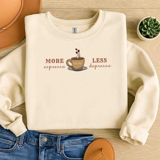 Funny Retro Coffee Sweatshirt Adult S-5XL