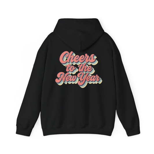 Cheer To New Year Outfit Cozy Winter Adults And Kids Hoodie S-5XL