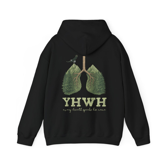 YHWH Breath Christian Faith Hoodie Adult Hoodie S-5XL