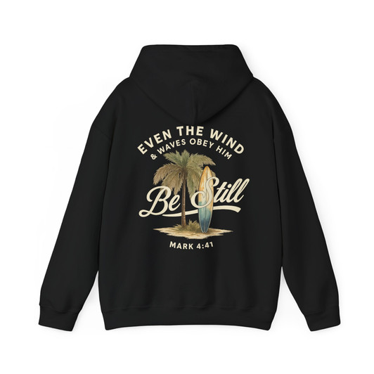 Be Still Ocean Christian Hoodie Adult Hoodie S-5XL