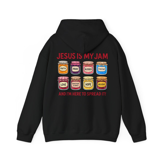 Jesus Is My Jam Christian Hoodie Adult Hoodie S-5XL