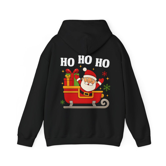 Christmas Santa Holiday Design Festive Gift Hoodie S-5XL