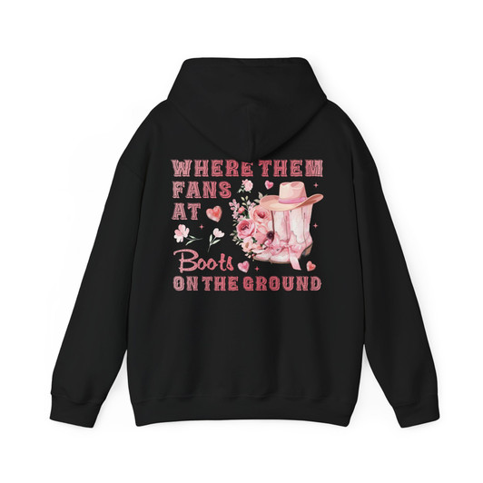 Where Them Fans At Rodeo Hoodie Adult Hoodie S-5XL
