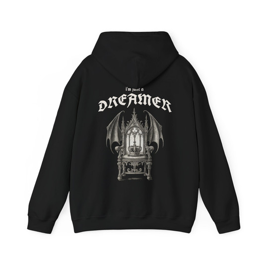 Vintage Gothic Bat Throne Shirt Dark Dreamer Hoodie S-5XL