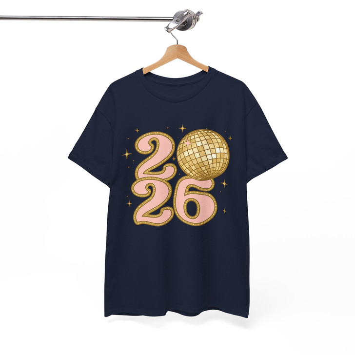 2026 New Year Shirt, Disco Ball 2026 Tee, Happy New Year T-Shirt S-5XL