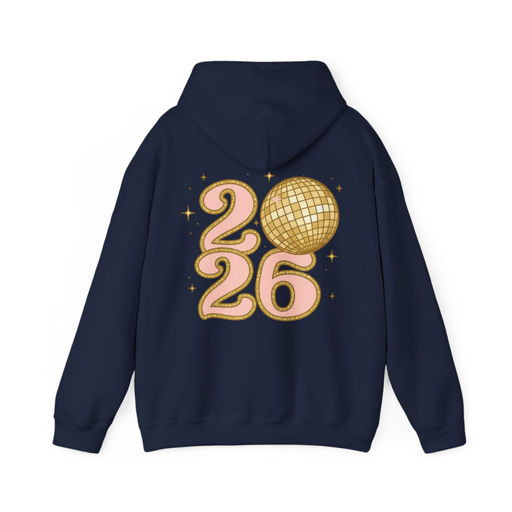 2026 New Year Shirt, Disco Ball 2026 Tee, Happy New Year Hoodie S-5XL