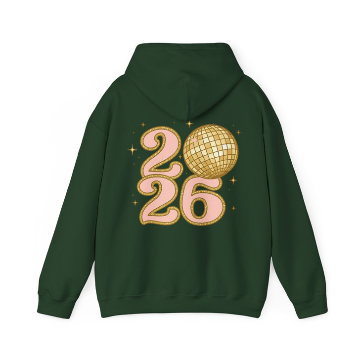 2026 New Year Shirt, Disco Ball 2026 Tee, Happy New Year Hoodie S-5XL