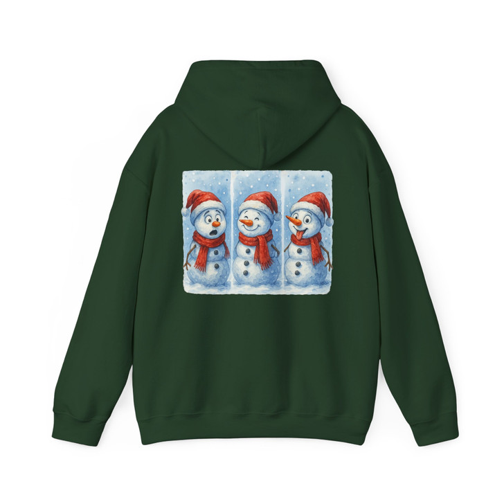 Cute Reindeer Christmas Shirt, Triple Deer Art Tee, Vintage Animal Hoodie S-5XL