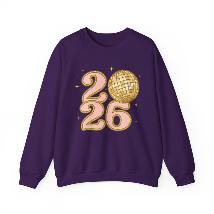 2026 New Year Shirt, Disco Ball 2026 Tee, Happy New Year Sweatshirt S-5XL
