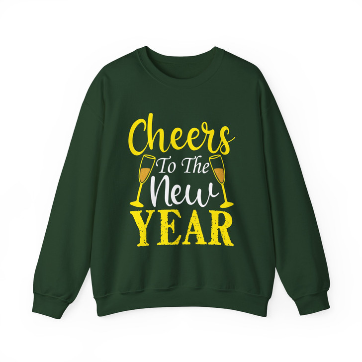Cheers To The New Year Shirt, New Year Champagne Tee, Party Celebration Shirt, Happy New Year Graphic Tee, Holiday Gift Sweatshirt S-5XL