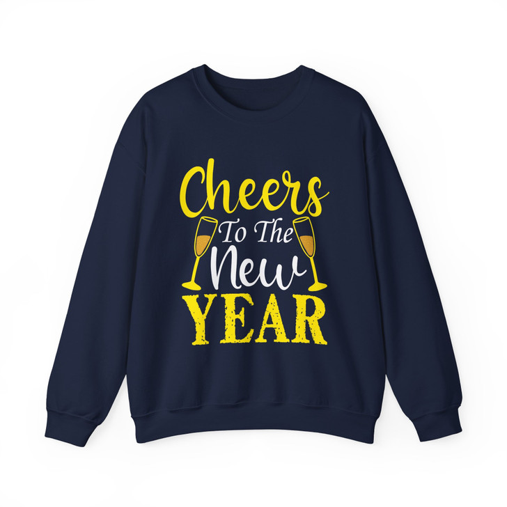 Cheers To The New Year Shirt, New Year Champagne Tee, Party Celebration Shirt, Happy New Year Graphic Tee, Holiday Gift Sweatshirt S-5XL