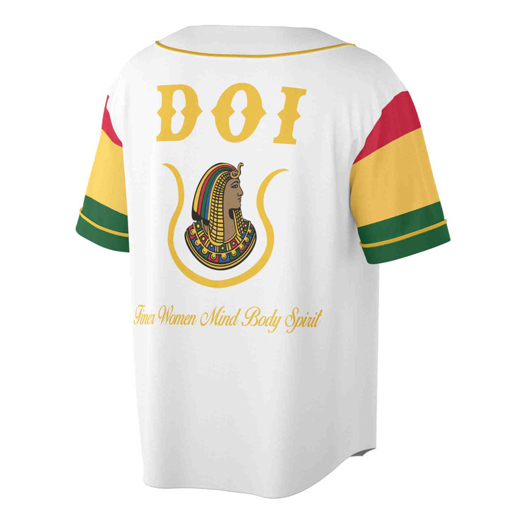 Custom Name Temple DOI Daughter of Isis Unisex Baseball Jersey S-5XL