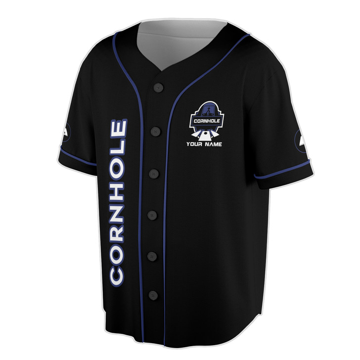 Custom Name Cornhole Bag Cornhole Player Baseball Jersey S-5XL