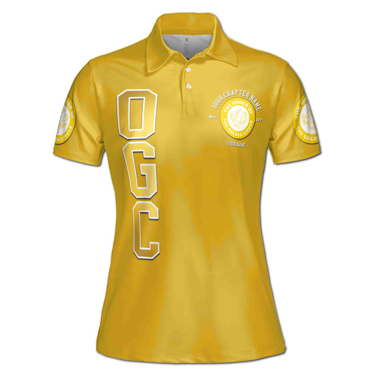 Custom The Order Of  The Golden Circle OGC Women's Polo Shirt S-5XL