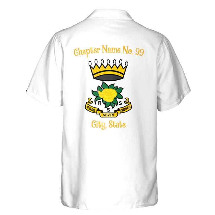 Customized RSS Rose of the Seven Seal Hawaiian Shirt