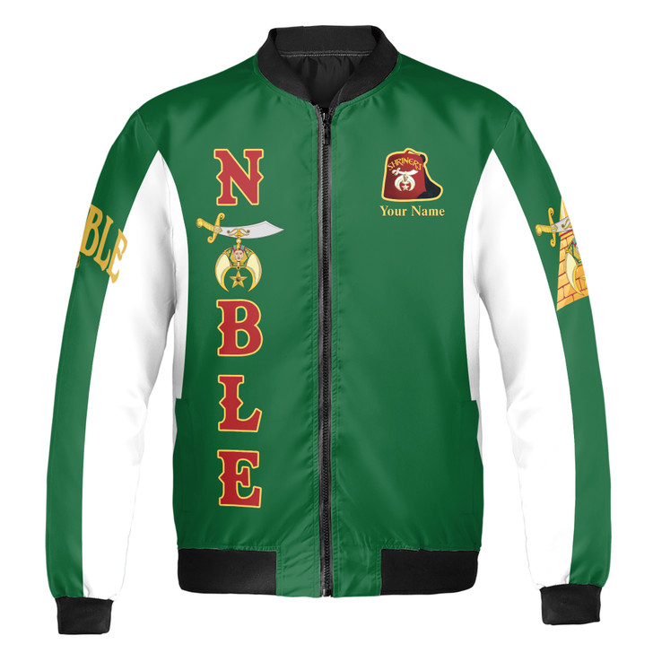 Customized Noble Shriners Temple Ancient Unisex Bomber Jacket S-5XL