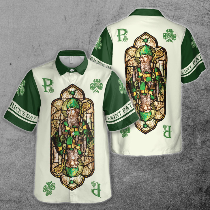 Funny Saint Patrick's Day Graphic Art Button Down Shirt S-5XL