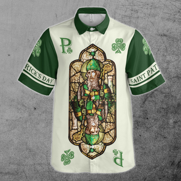 Funny Saint Patrick's Day Graphic Art Button Down Shirt S-5XL