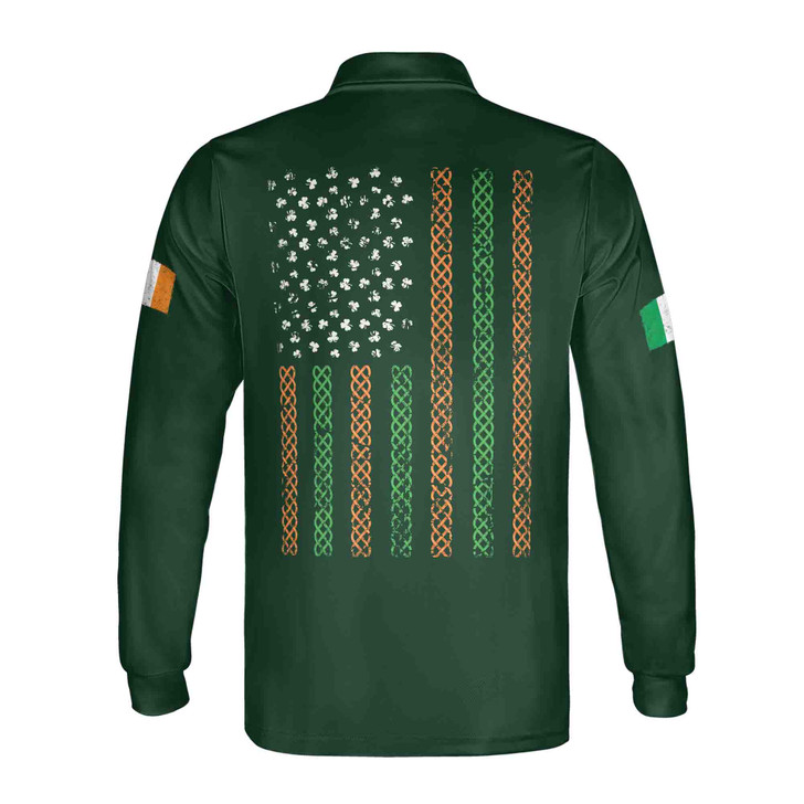 Personalized Navy Sheriff Thin Blue Line USA Flag Patriot 3D Long Sleeve Shirt Sizes S-5XL