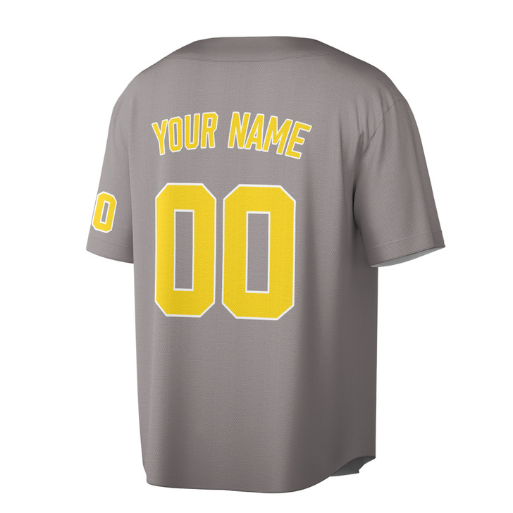 Custom Green-Yellow Baseball Jersey - Personalized Name & Number - Adults & Kids