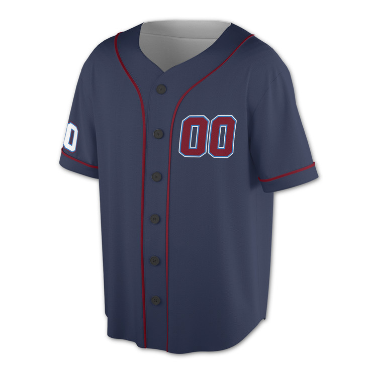 Custom White -Maroon Baseball Jersey - Personalized Name & Number - Adult, Youth, Kid