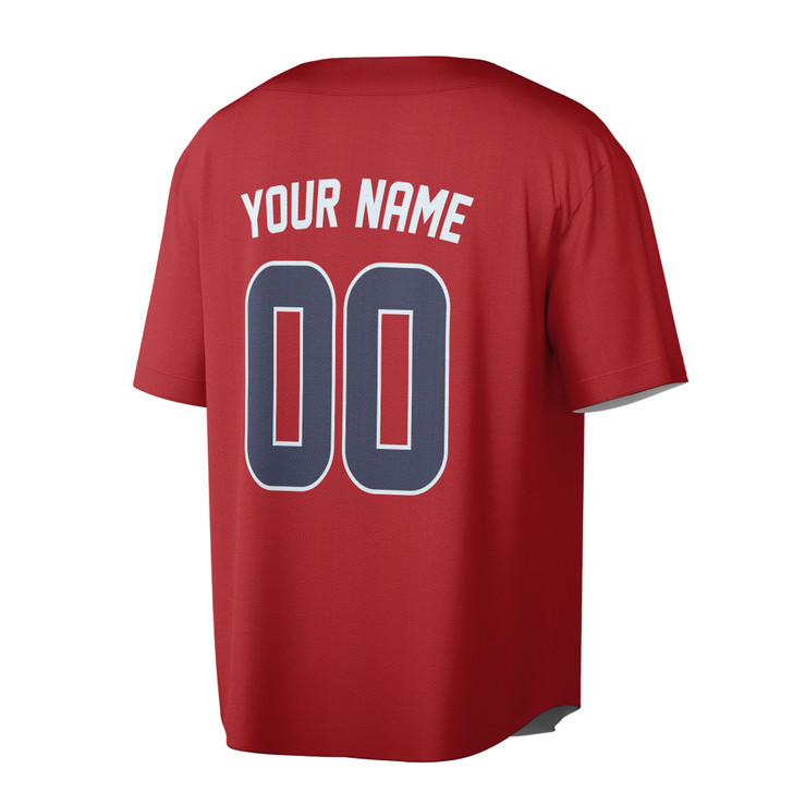 Custom White  Solid Baseball Jersey - Personalized Name & Number - Adult, Youth, Kid