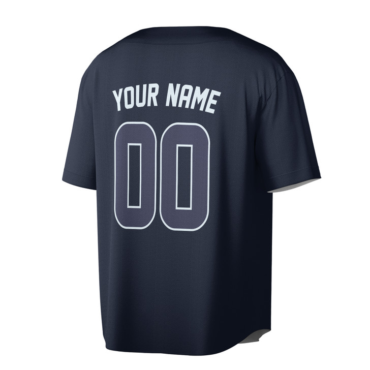 Custom White  Solid Baseball Jersey - Personalized Name & Number - Adult, Youth, Kid