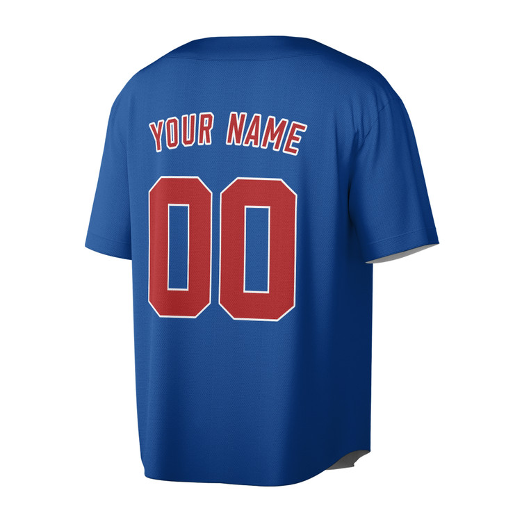 Custom Solid Red  Baseball Jersey - Personalized Name & Number - Adult, Youth, Kid.