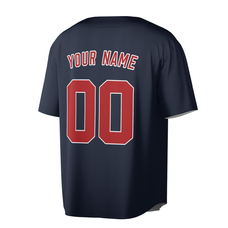 Custom Solid Red  Baseball Jersey - Personalized Name & Number - Adult, Youth, Kid.