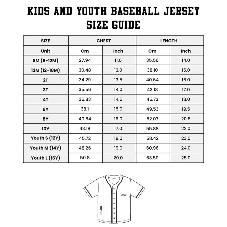 Kid Size Chart Guide