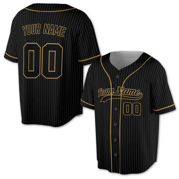 Custom Pinstripe with Teal Piping Baseball Jersey - Personalized Name & Number - Adult, Youth, Kid.