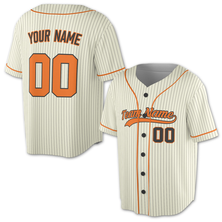 Custom Pinstripe with Teal Piping Baseball Jersey - Personalized Name & Number - Adult, Youth, Kid.