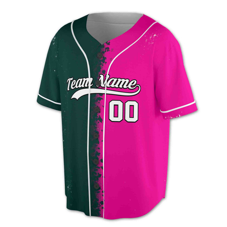 Custom  Splatter Baseball Jersey - Personalized Name, Team & Number - Adult, Youth, Kid
