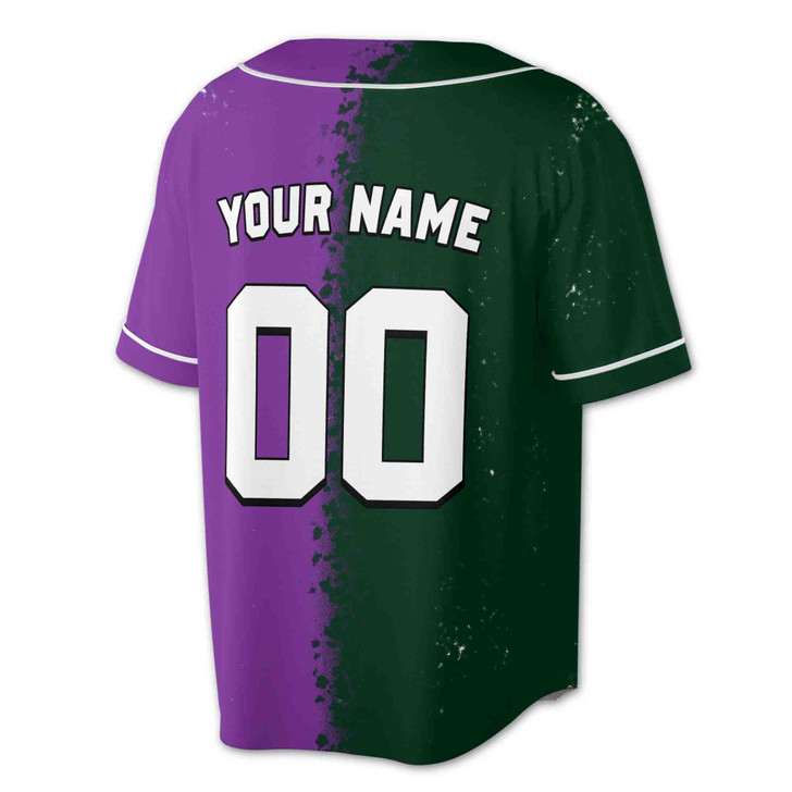 Custom  Splatter Baseball Jersey - Personalized Name, Team & Number - Adult, Youth, Kid
