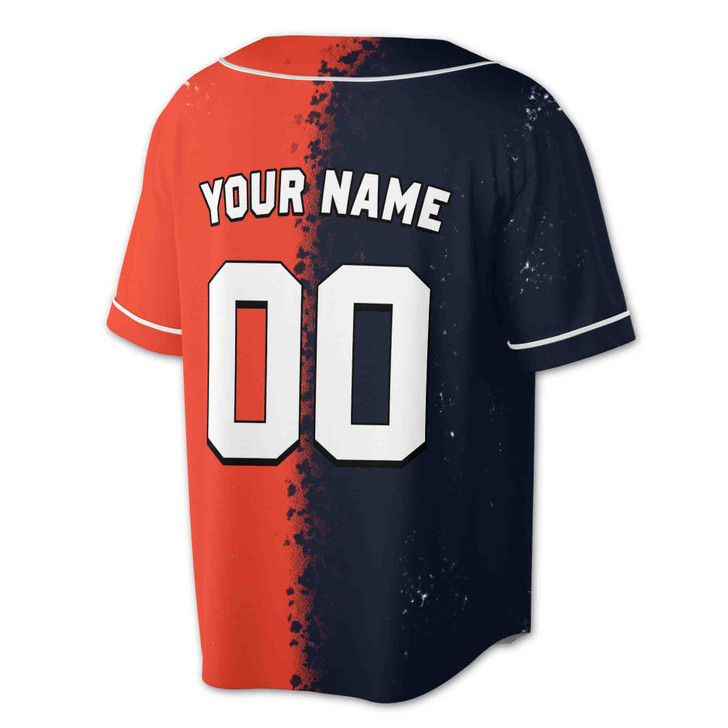 Custom  Splatter Baseball Jersey - Personalized Name, Team & Number - Adult, Youth, Kid